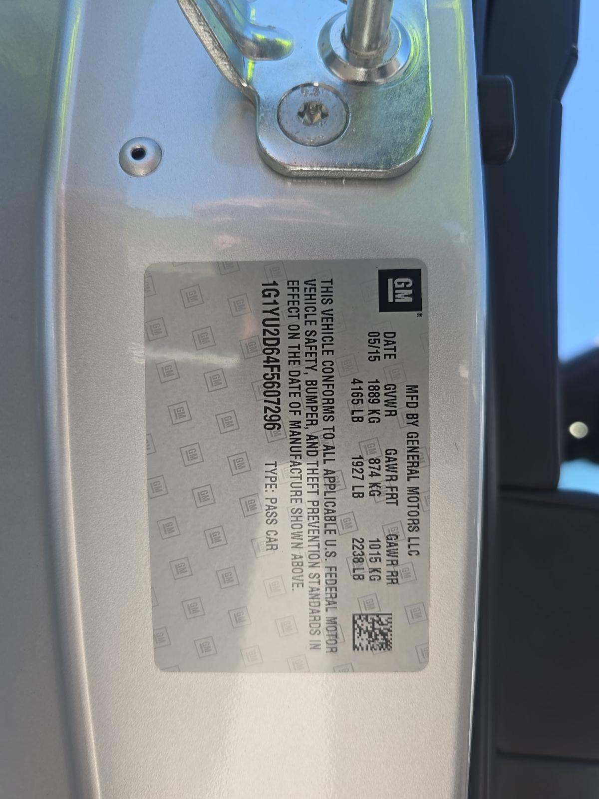 CHEVROLET CORVETTE - 1