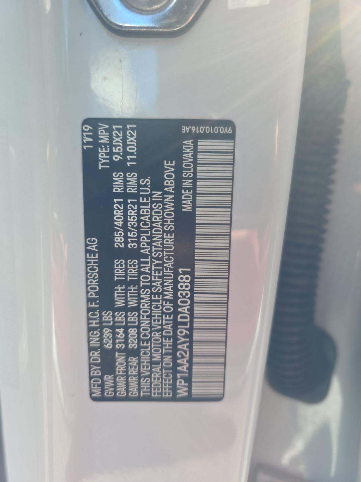 2020 Porsche Cayenne Base AWD