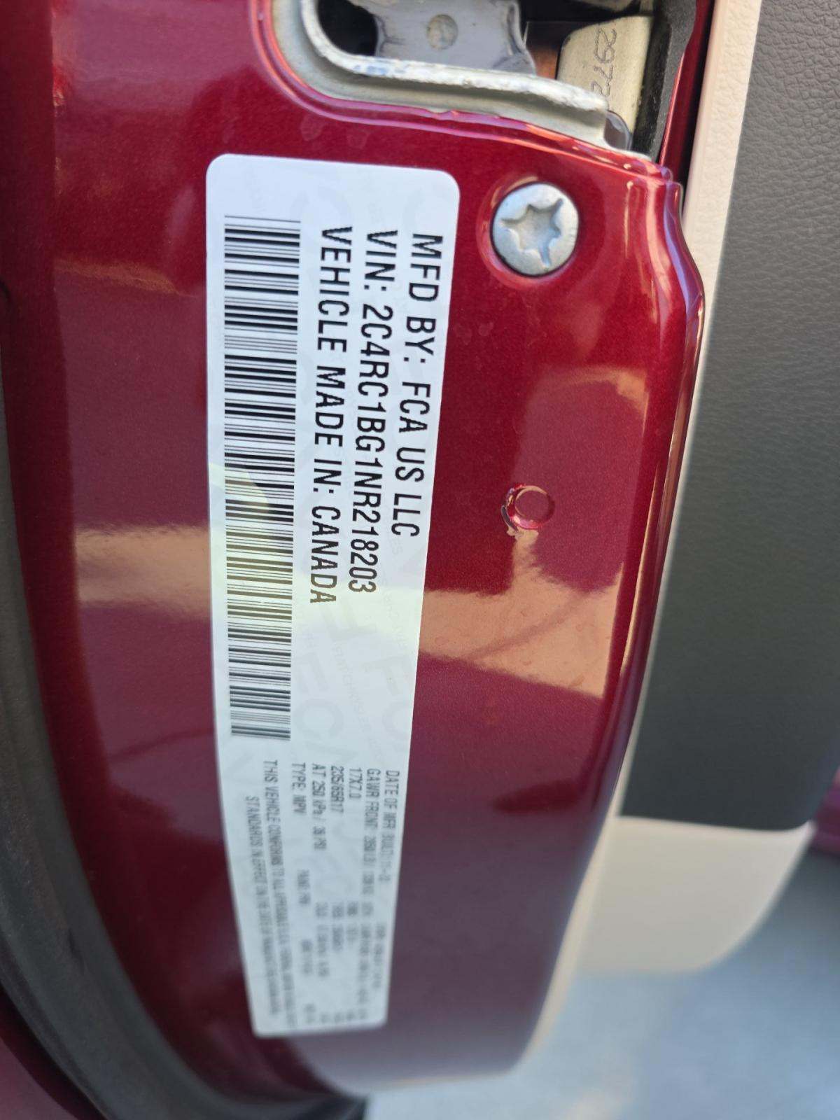 2022 Chrysler Pacifica Touring L FWD