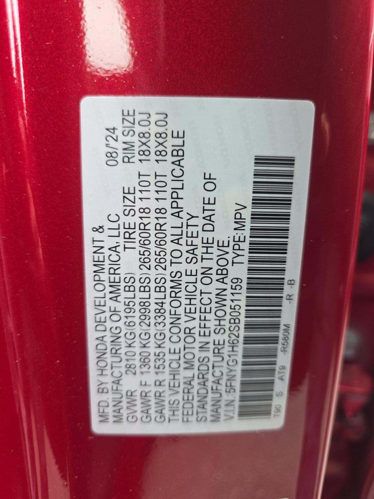 2025 Honda Pilot TrailSport AWD