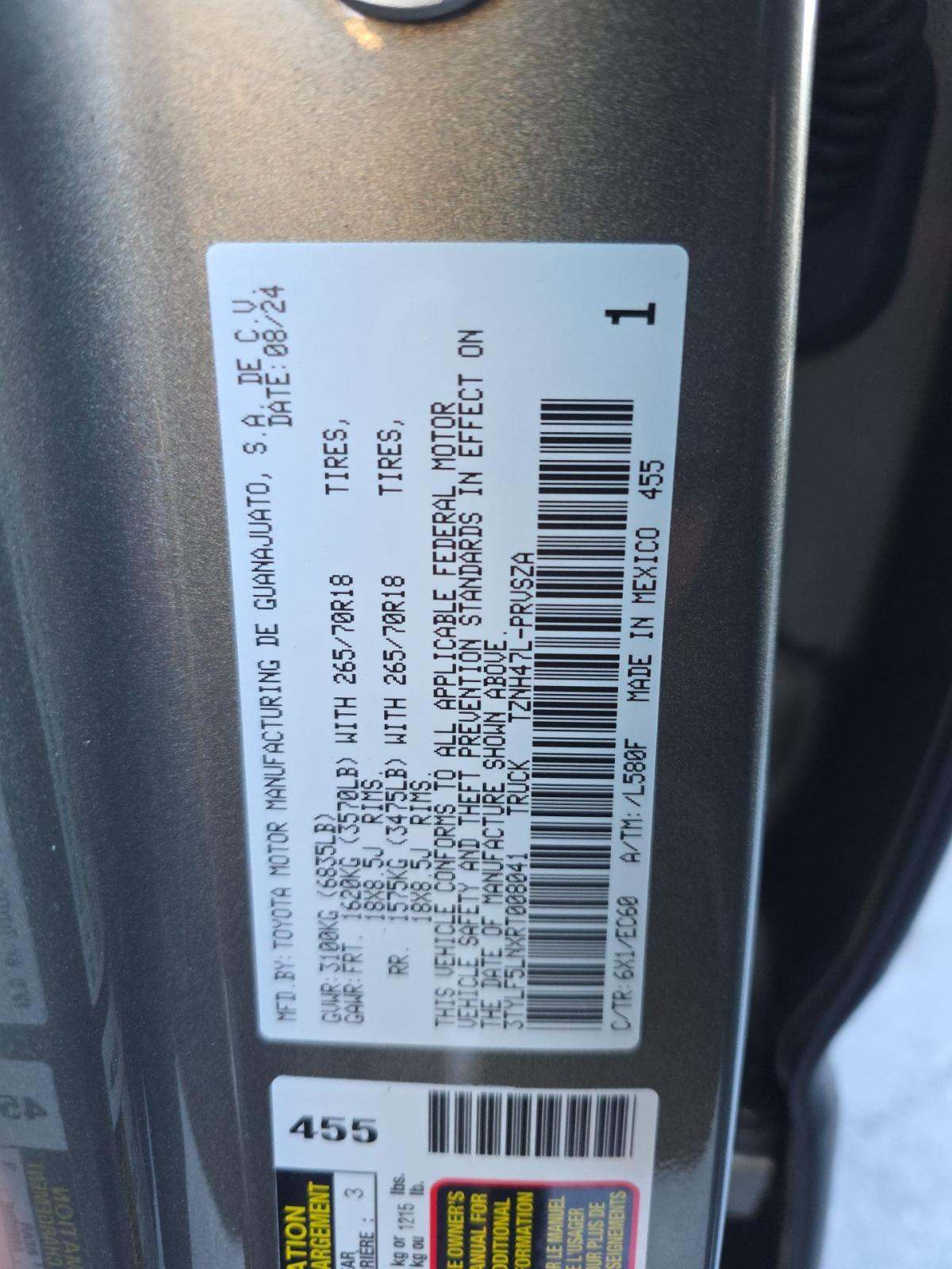 2024 Toyota Tacoma Hybrid Trailhunter AWD