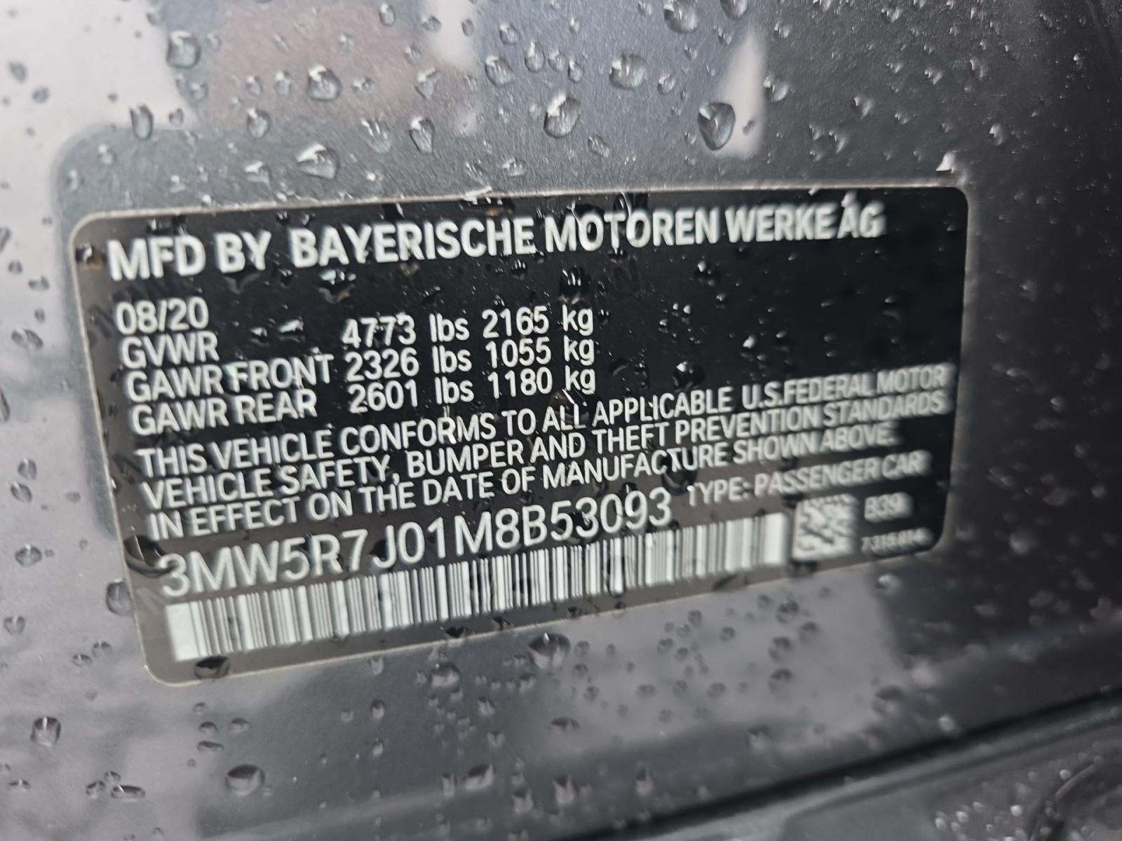 2021 BMW 3 Series 330i xDrive AWD