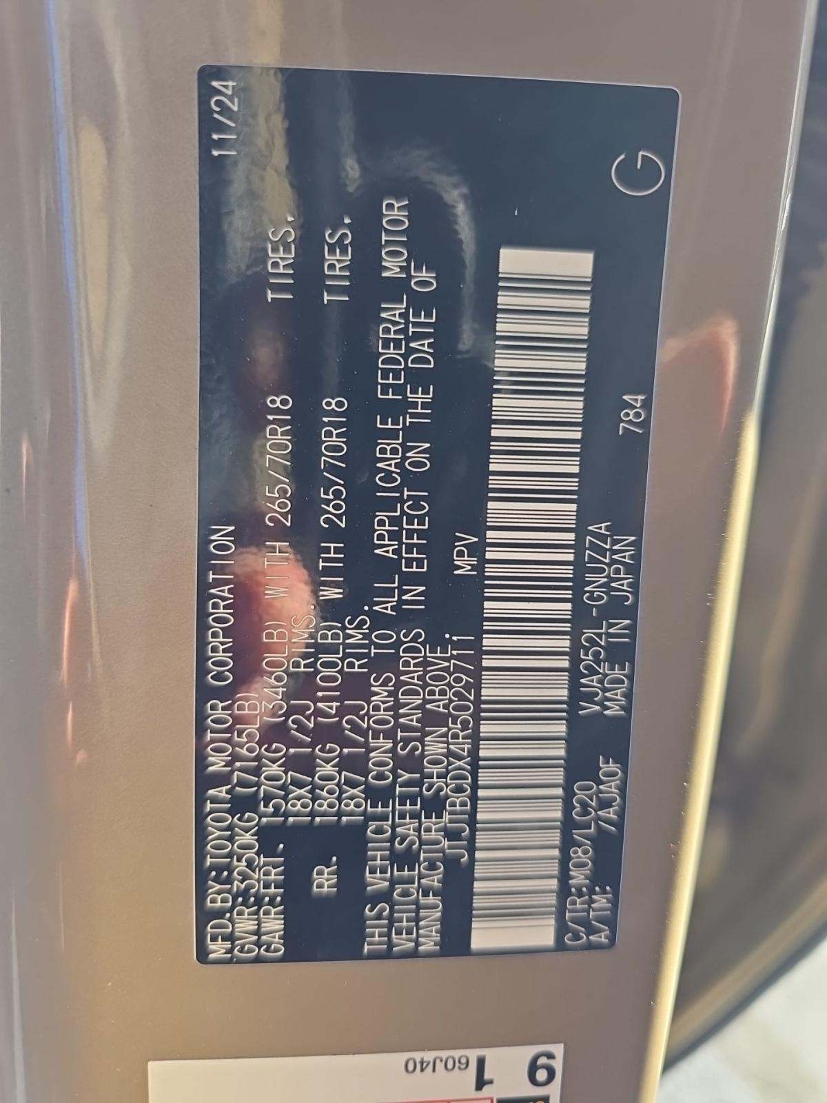 2024 Lexus GX GX 550 Overtrail AWD