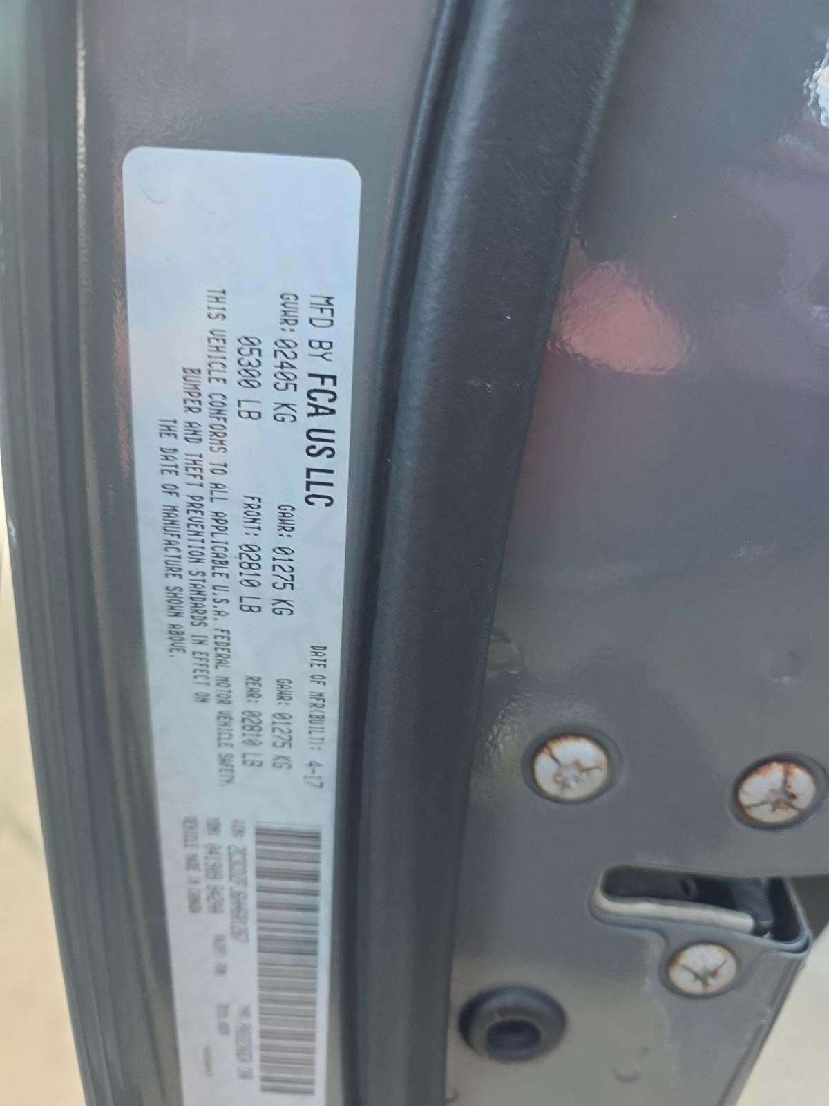 2017 Dodge Challenger R/T Scat Pack RWD