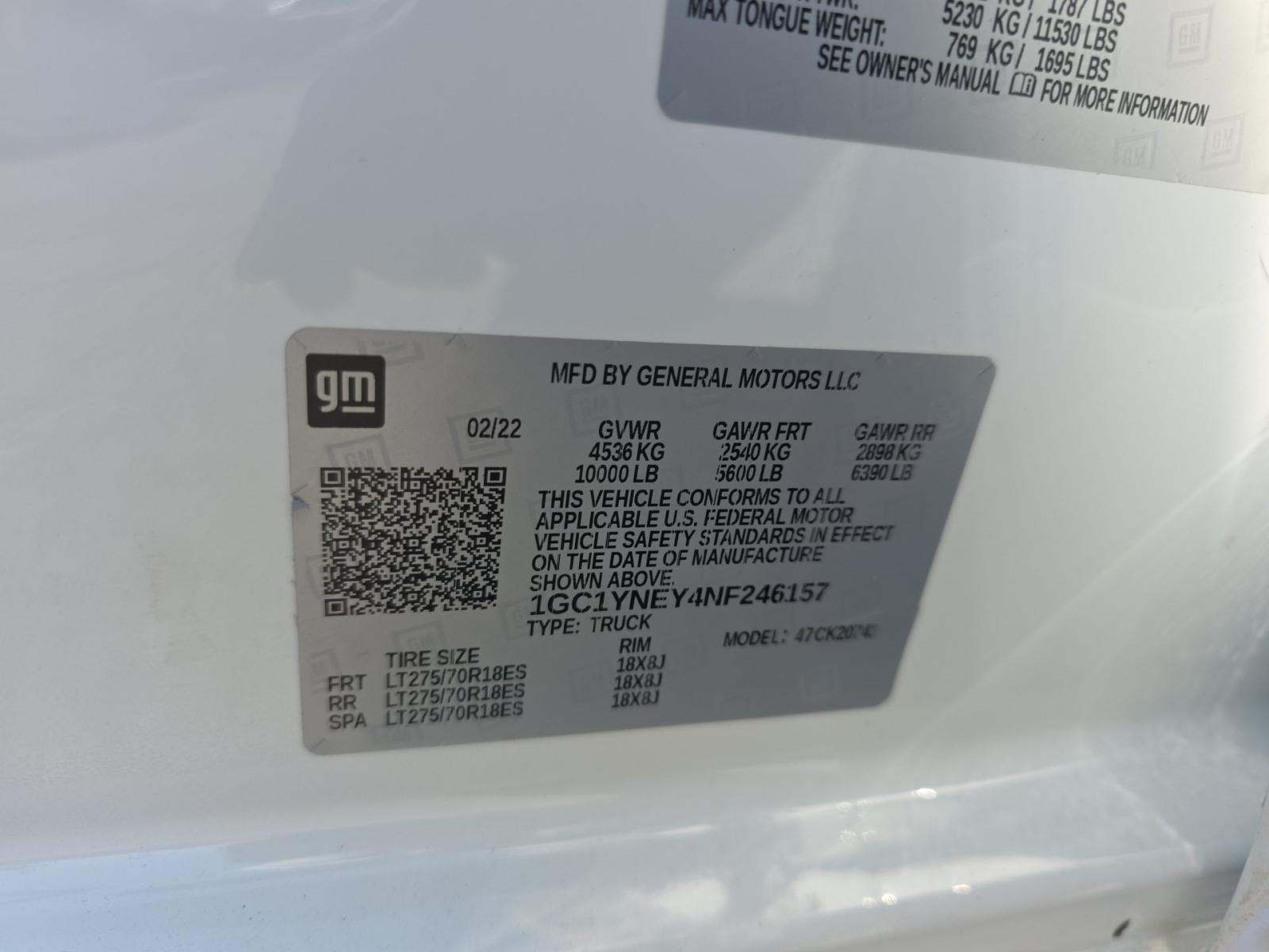 2022 Chevrolet Silverado 2500HD LT AWD