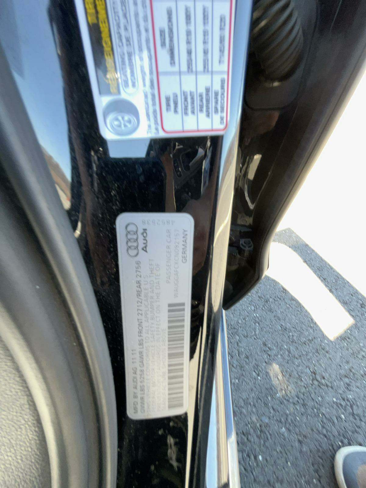 2012 Audi A6 3.0T Premium Plus AWD