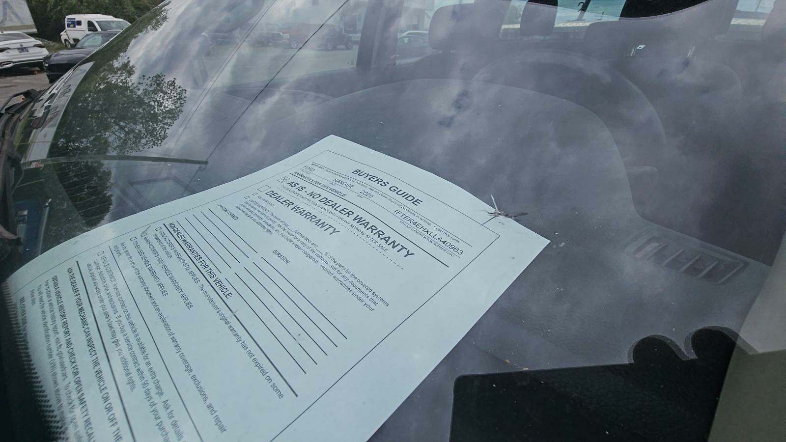 2020 Ford Ranger XL RWD