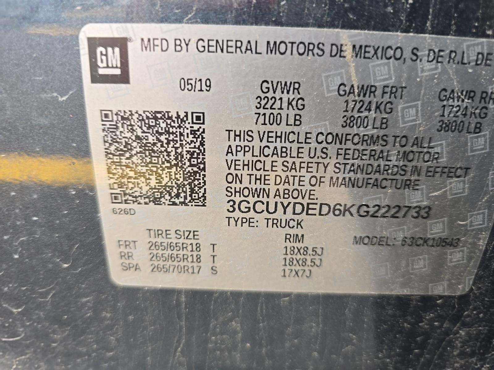2019 Chevrolet Silverado 1500 LT AWD
