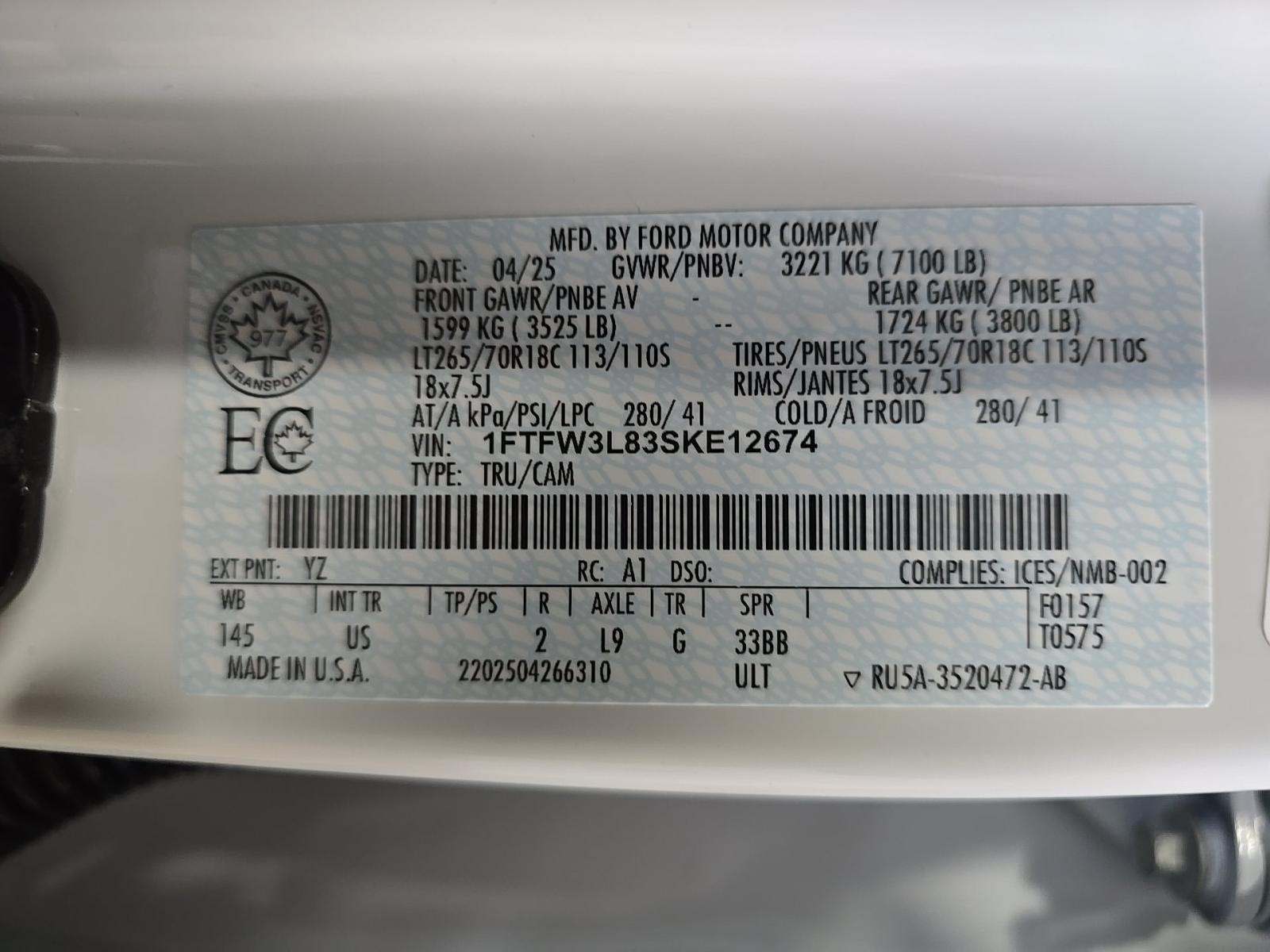 2025 Ford F-150 XLT AWD