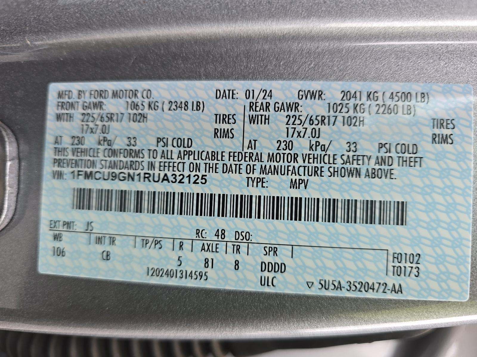 2024 Ford Escape Active AWD