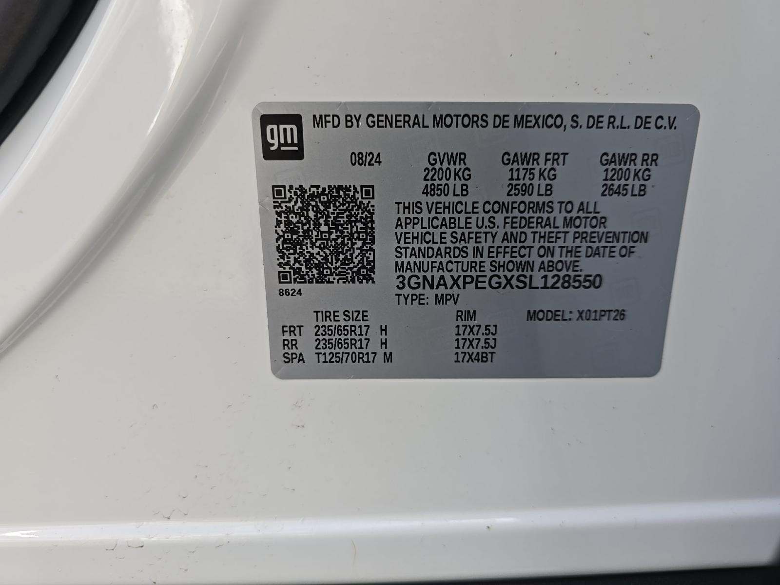 2025 Chevrolet Equinox LT AWD