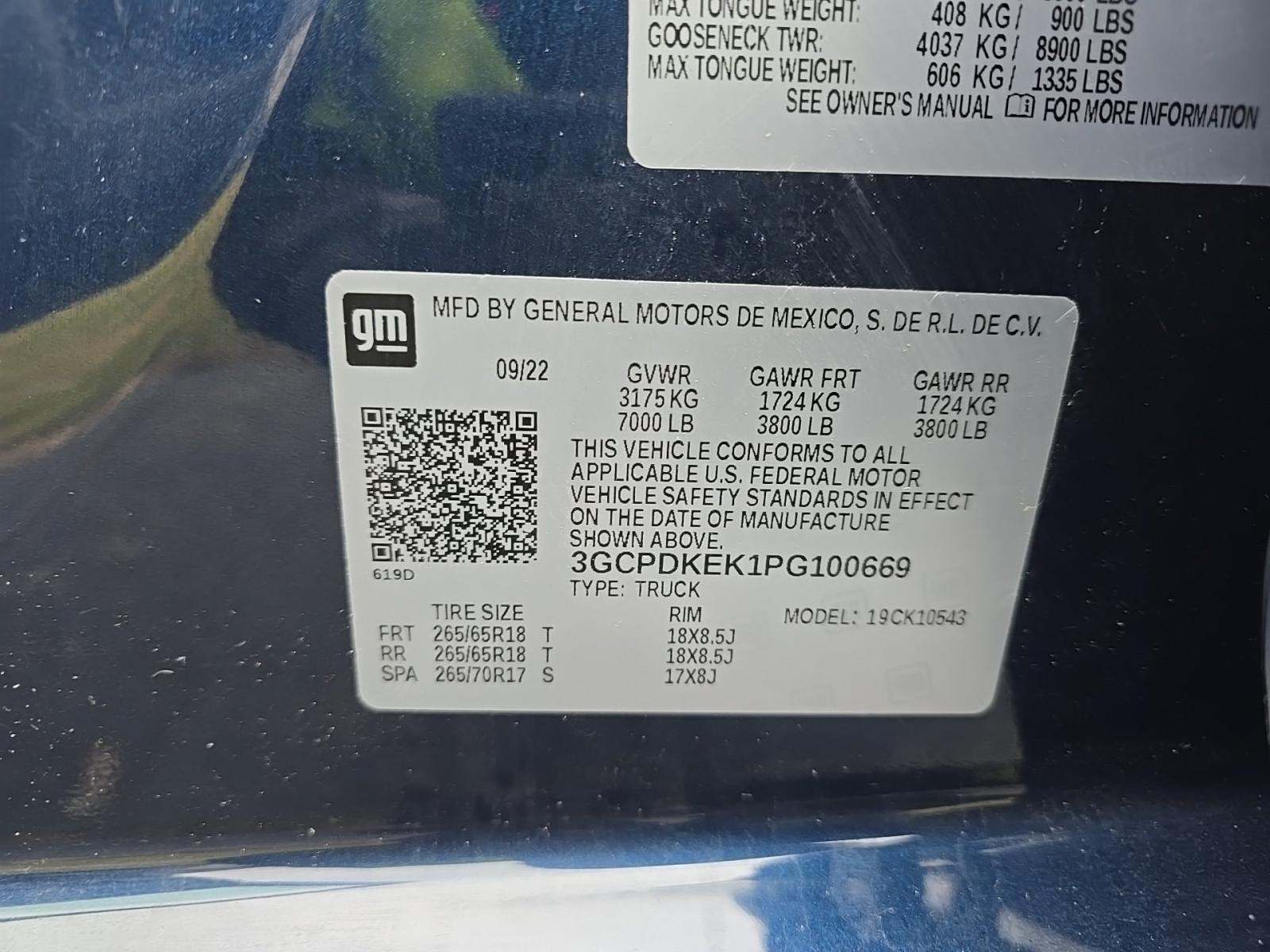 2023 Chevrolet Silverado 1500 LT AWD