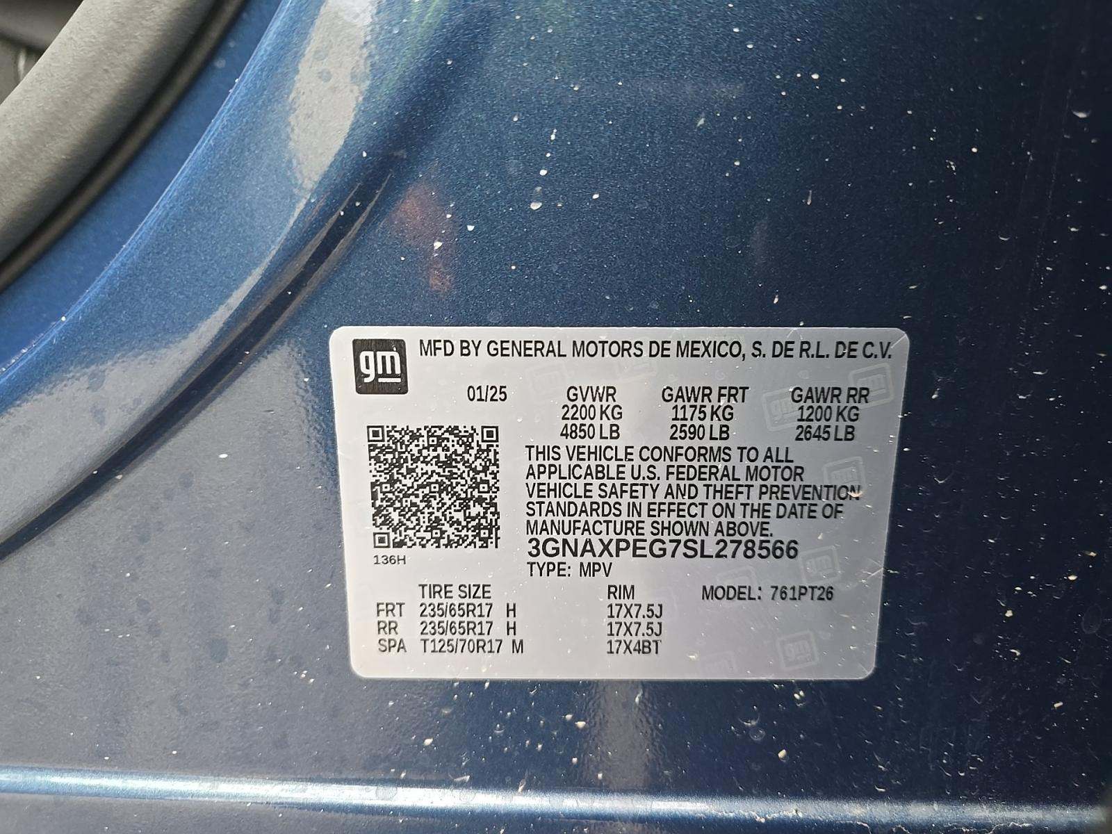 2025 Chevrolet Equinox LT AWD