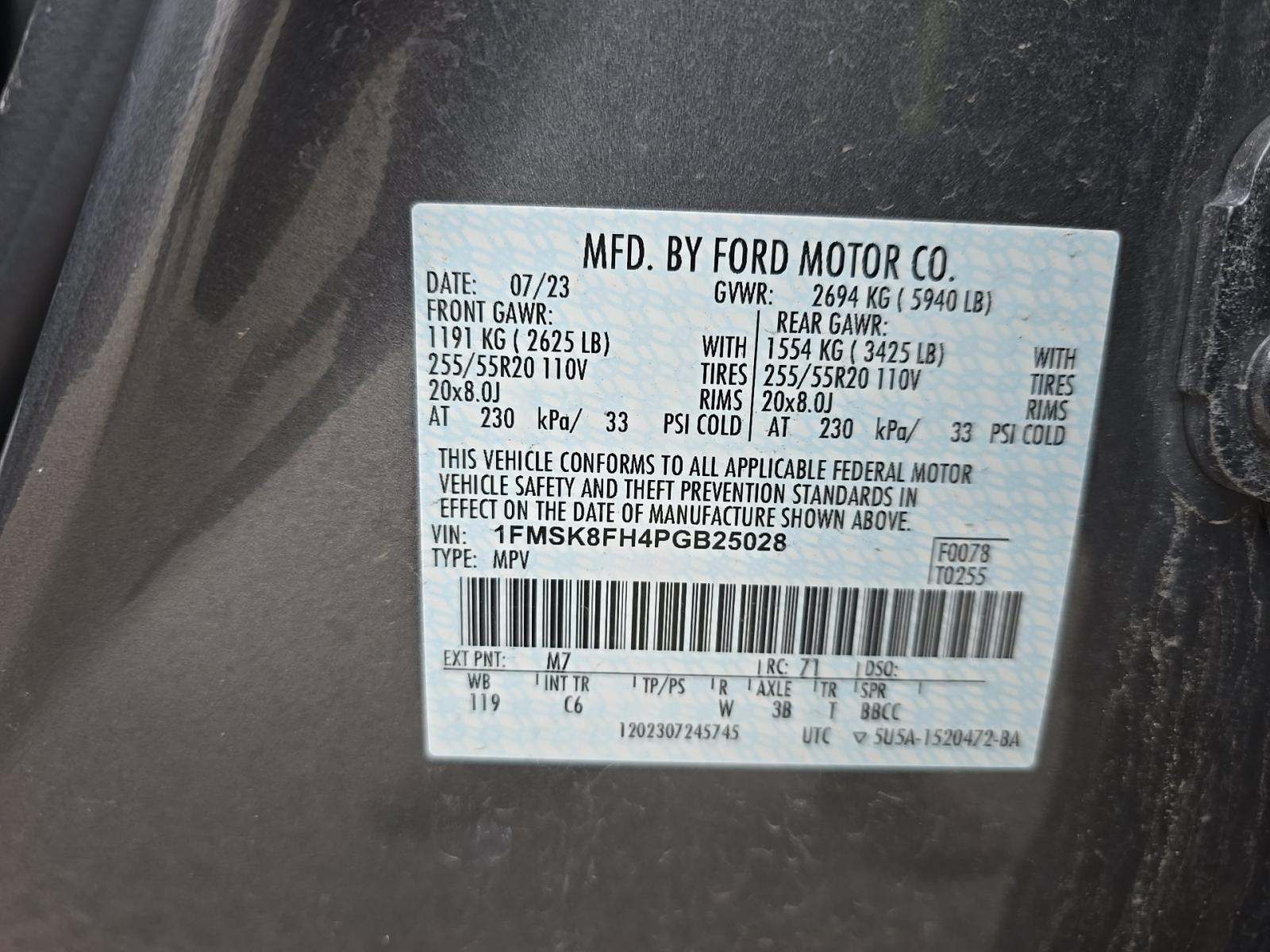 2023 Ford Explorer Limited AWD