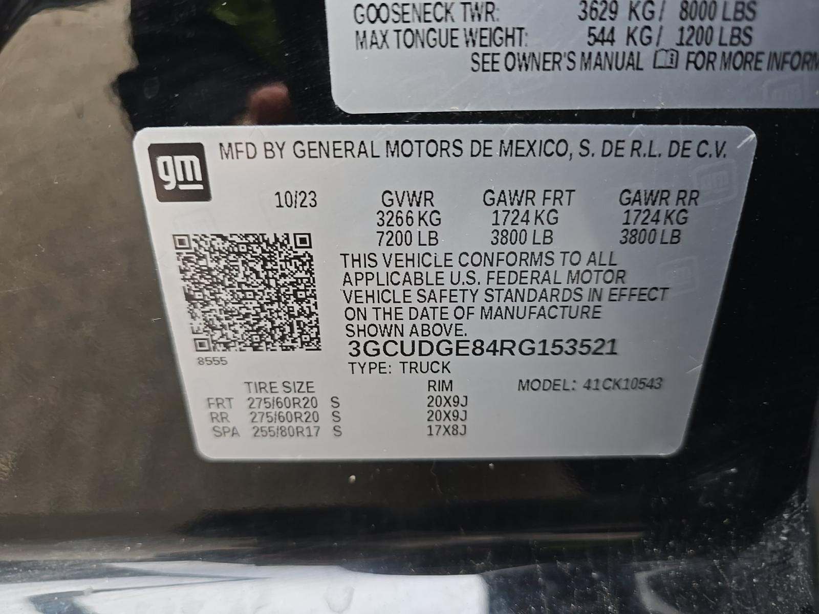 2024 Chevrolet Silverado 1500 LTZ AWD