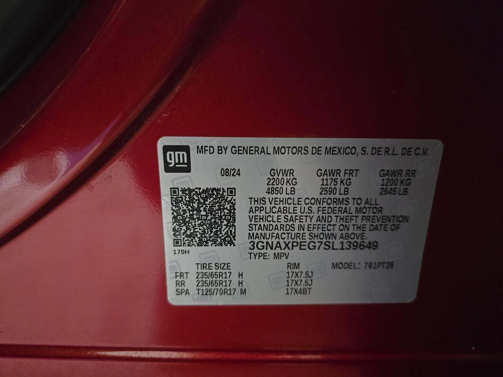 2025 Chevrolet Equinox LT AWD