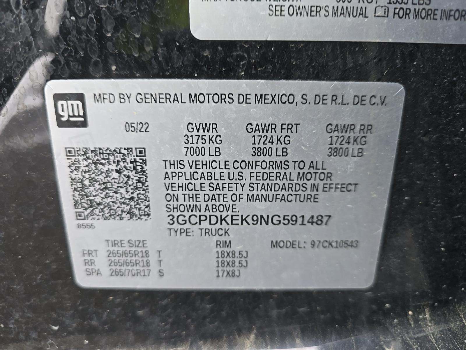 2022 Chevrolet Silverado 1500 LT AWD