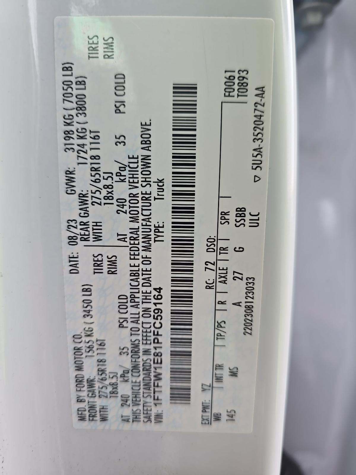 2023 Ford F-150 XLT AWD