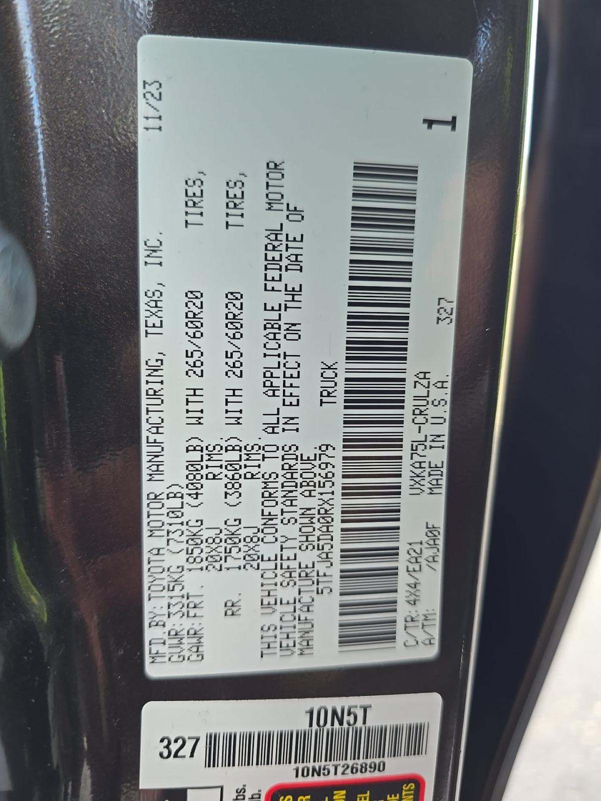 2024 Toyota Tundra Limited AWD