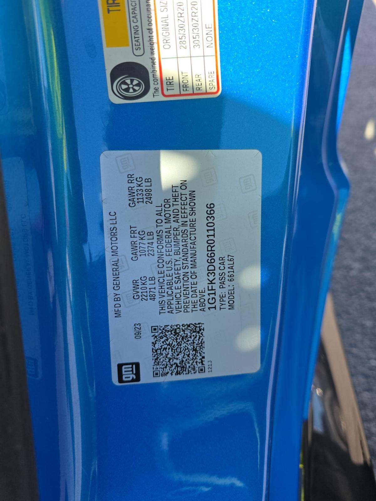 2024 Chevrolet Camaro ZL1 RWD