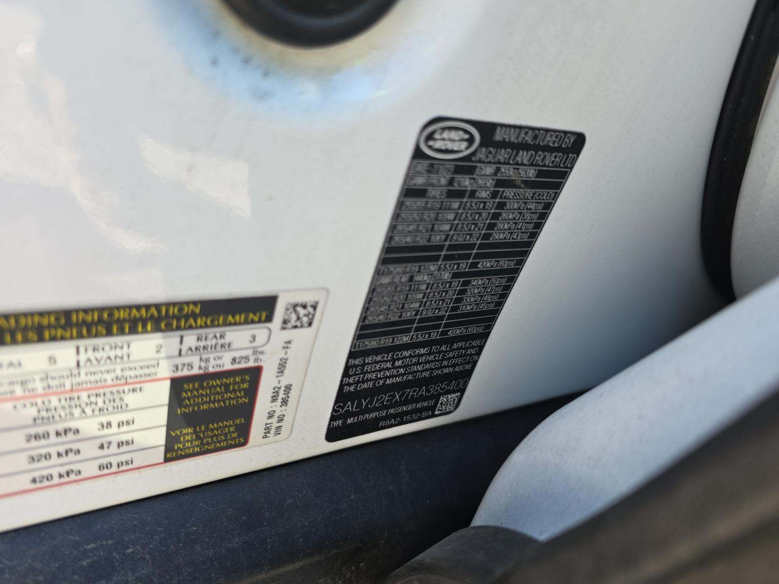 2024 Land Rover Range Rover Velar S AWD