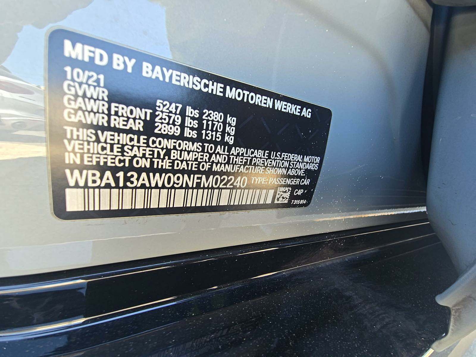 2022 BMW 4 Series M440i xDrive AWD