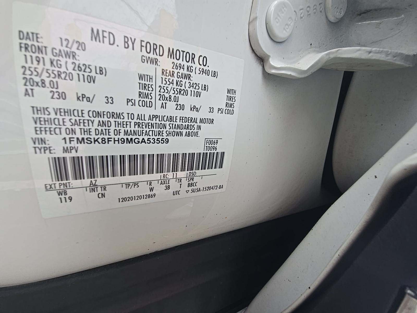 2021 Ford Explorer Limited AWD