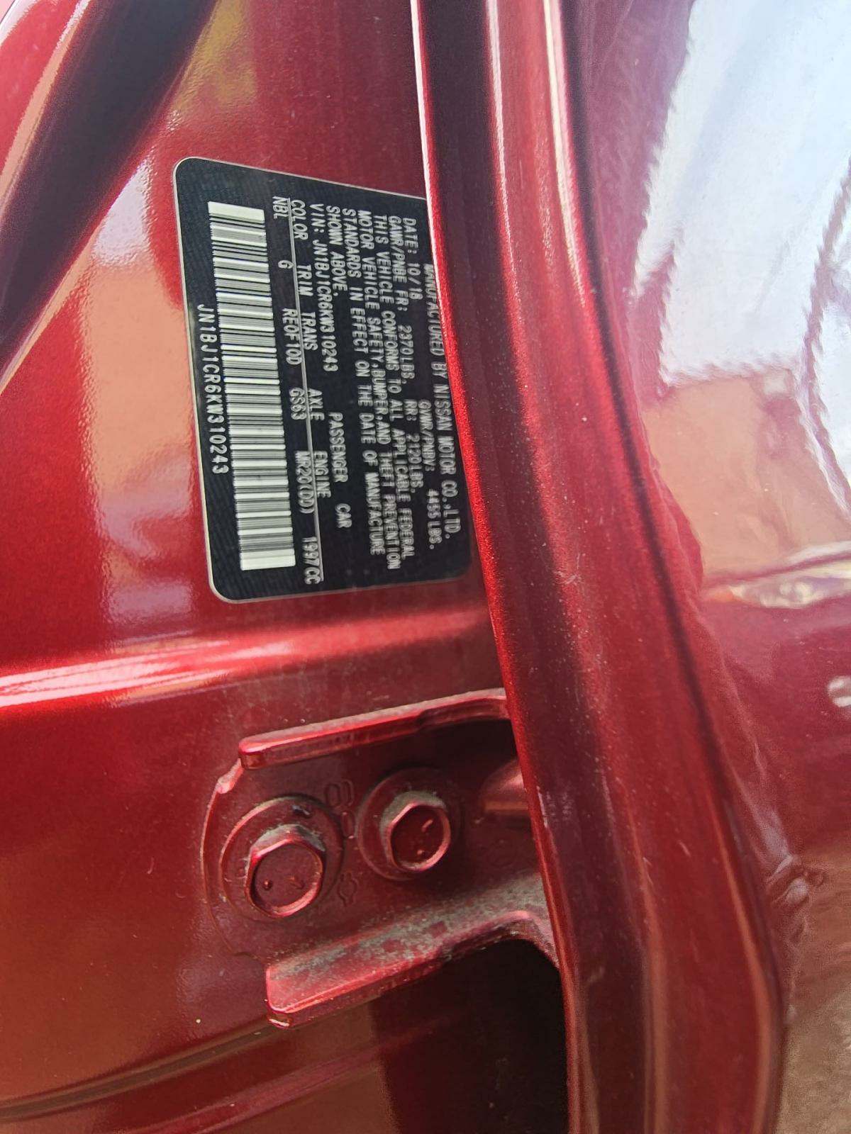 2019 Nissan Rogue Sport S AWD