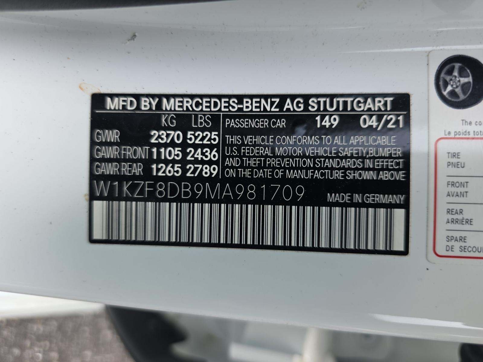 2021 Mercedes-Benz E-Class E 350 RWD