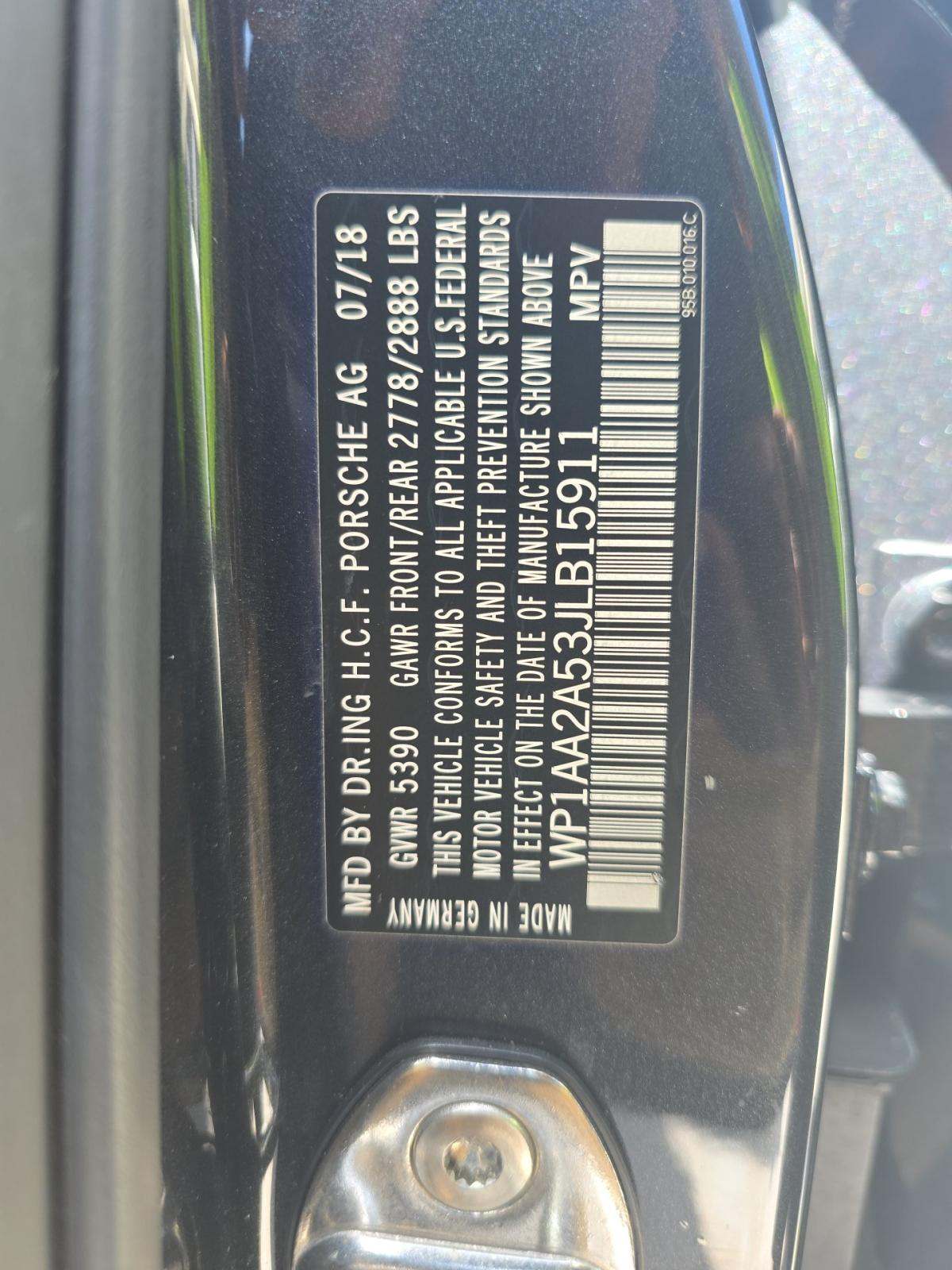 2018 Porsche Macan Sport Edition AWD