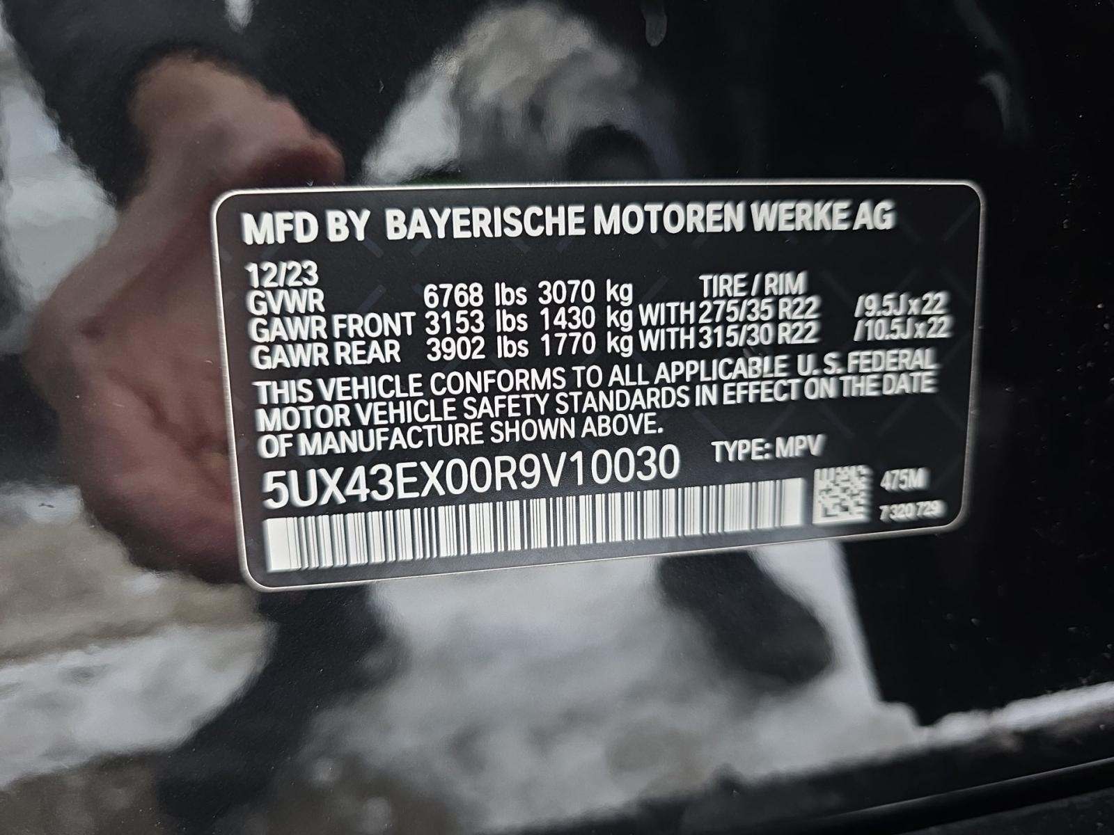 2024 BMW X6 M60i xDrive AWD