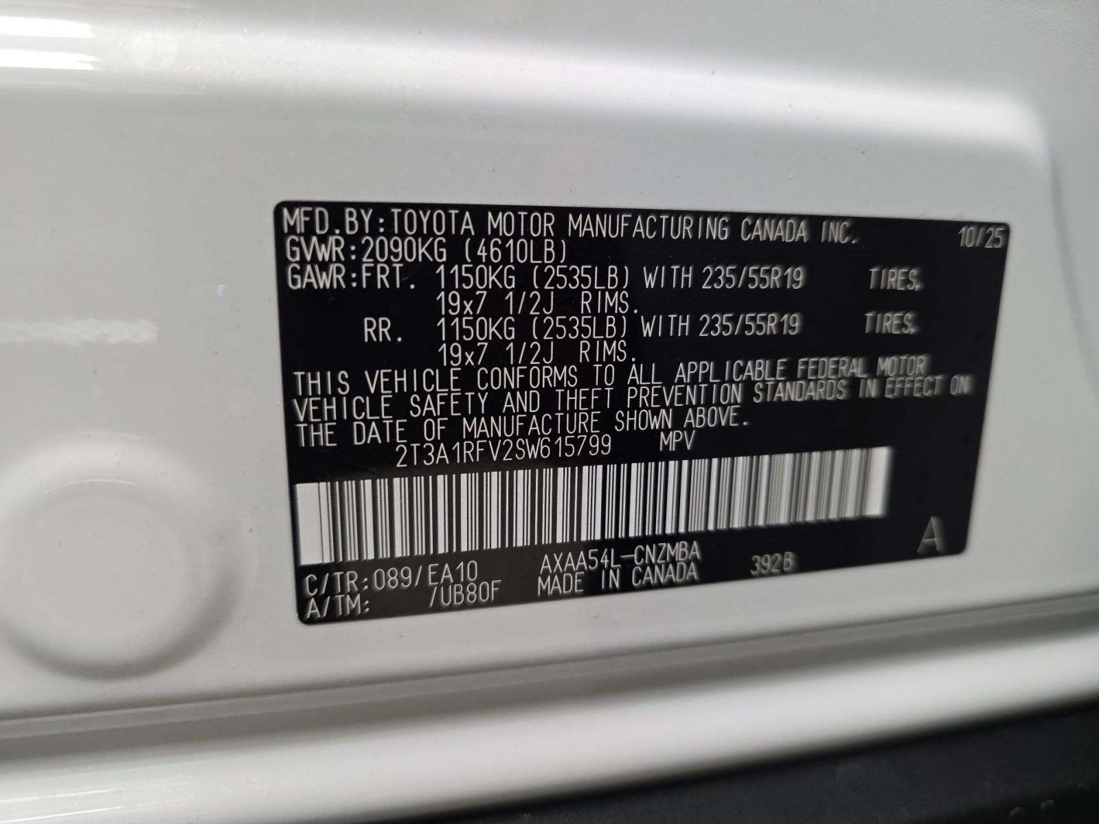 2025 Toyota RAV4 XLE Premium AWD