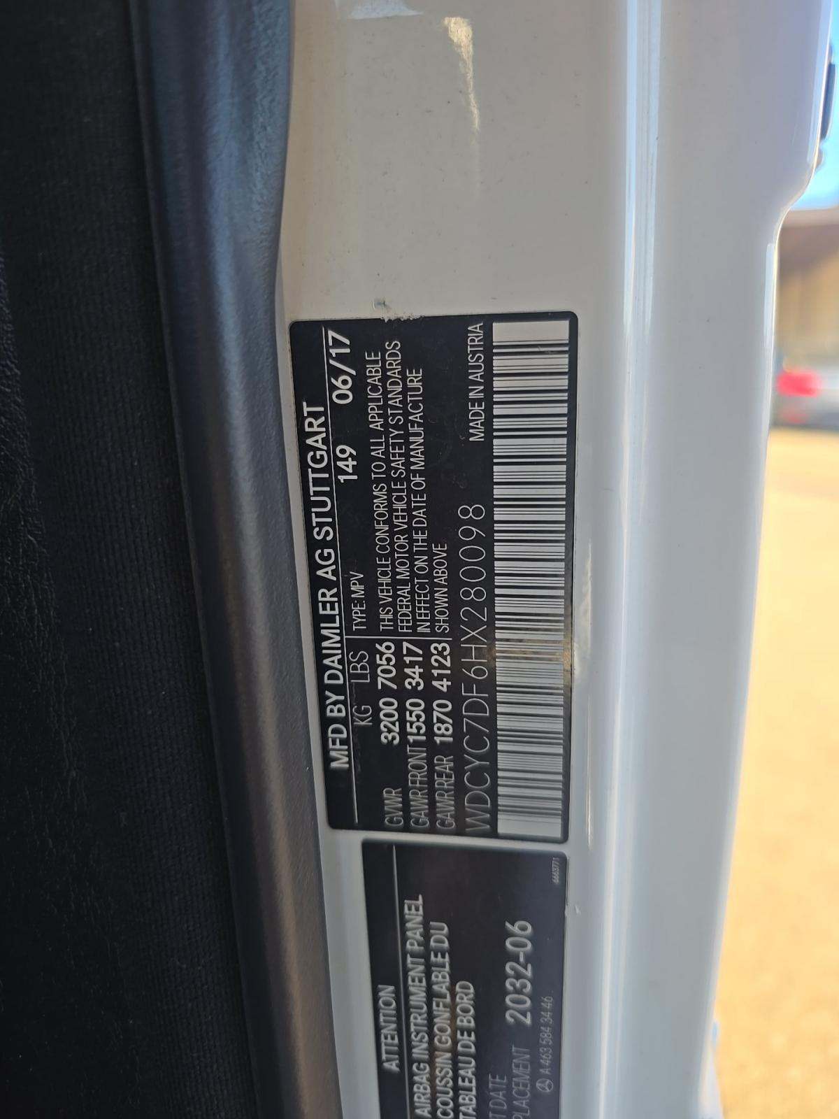 2017 Mercedes-Benz G-Class AMG G 63 AWD