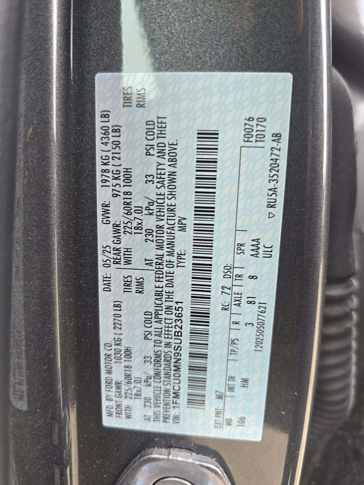 2025 Ford Escape ST-Line FWD