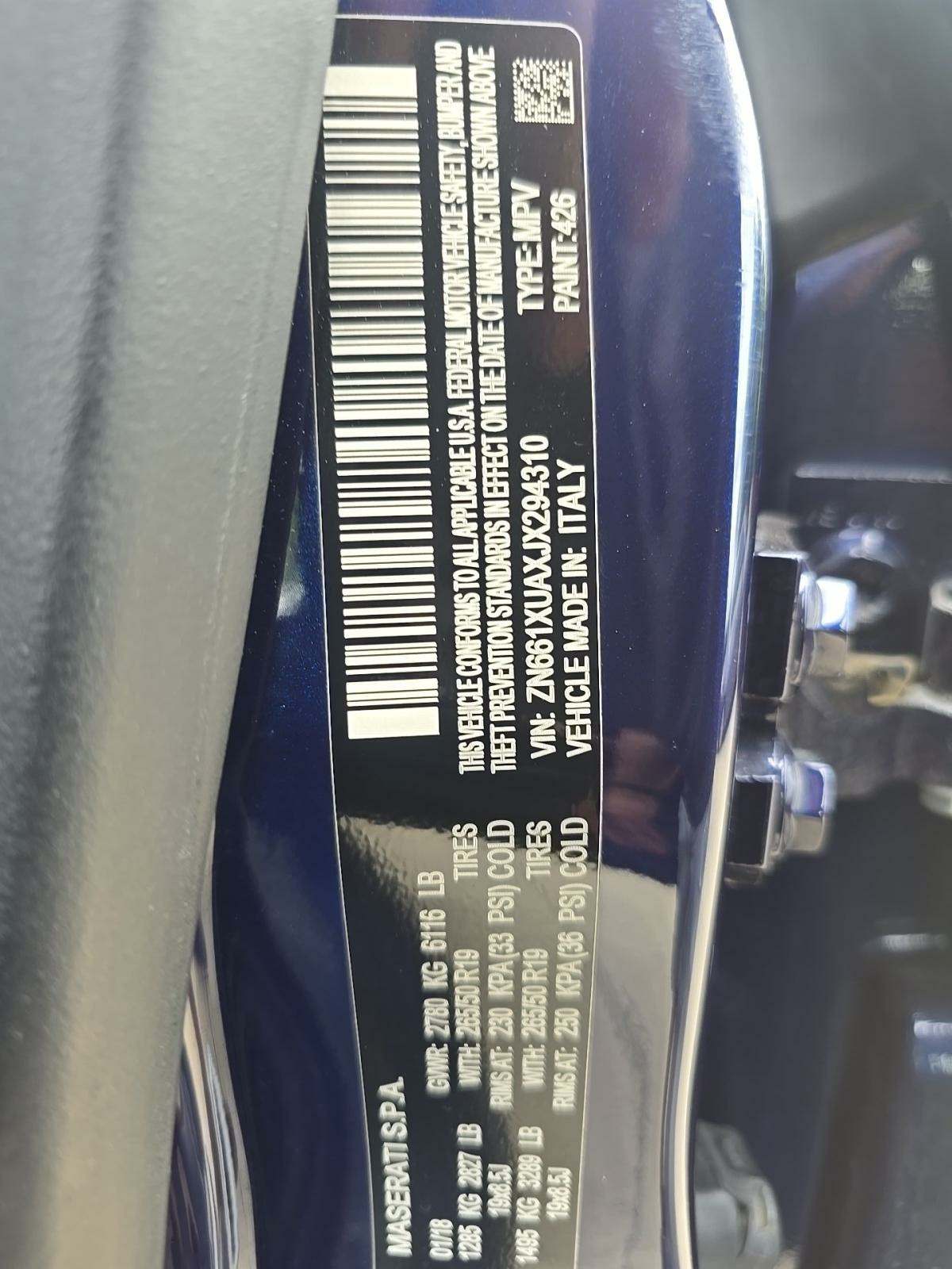 2018 Maserati Levante Base AWD