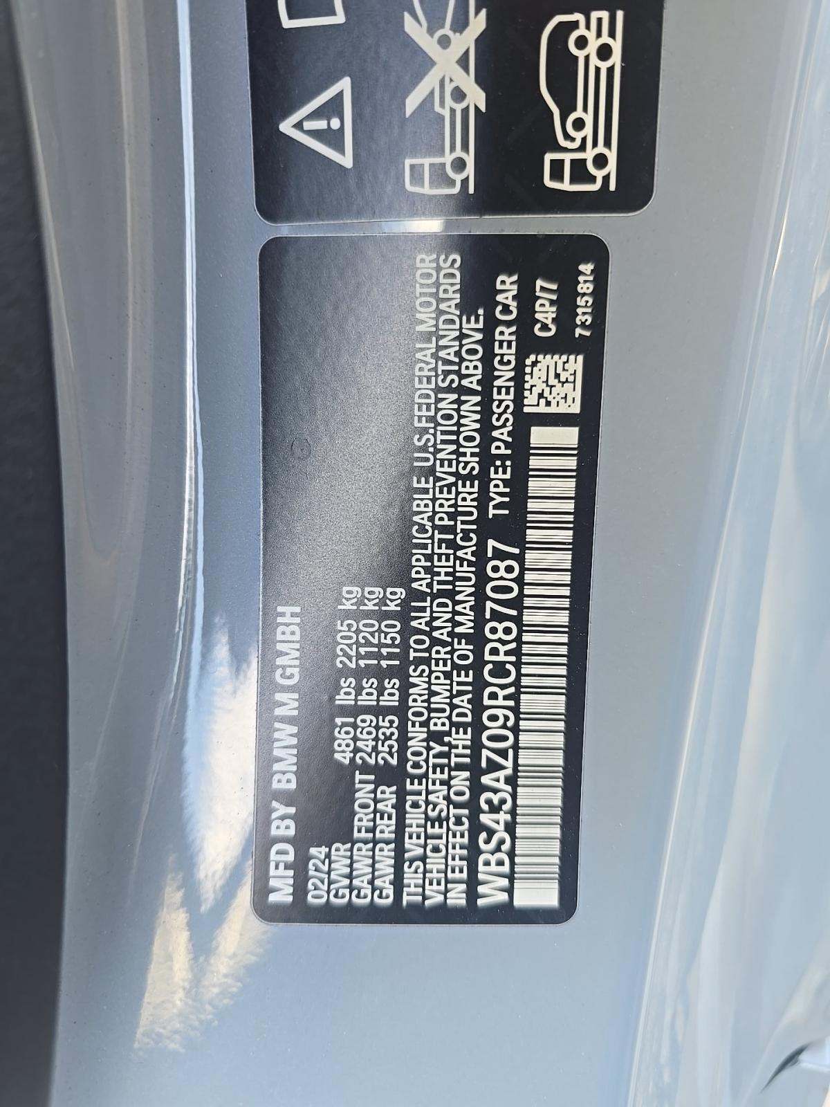 2024 BMW M4 Competition xDrive AWD