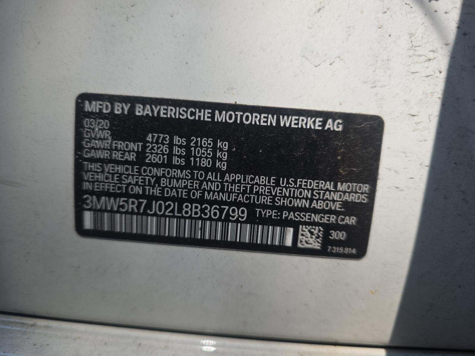 2020 BMW 3 Series 330i xDrive AWD