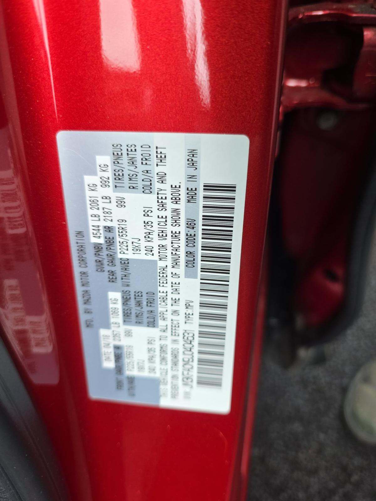 2018 MAZDA CX-5 Touring FWD