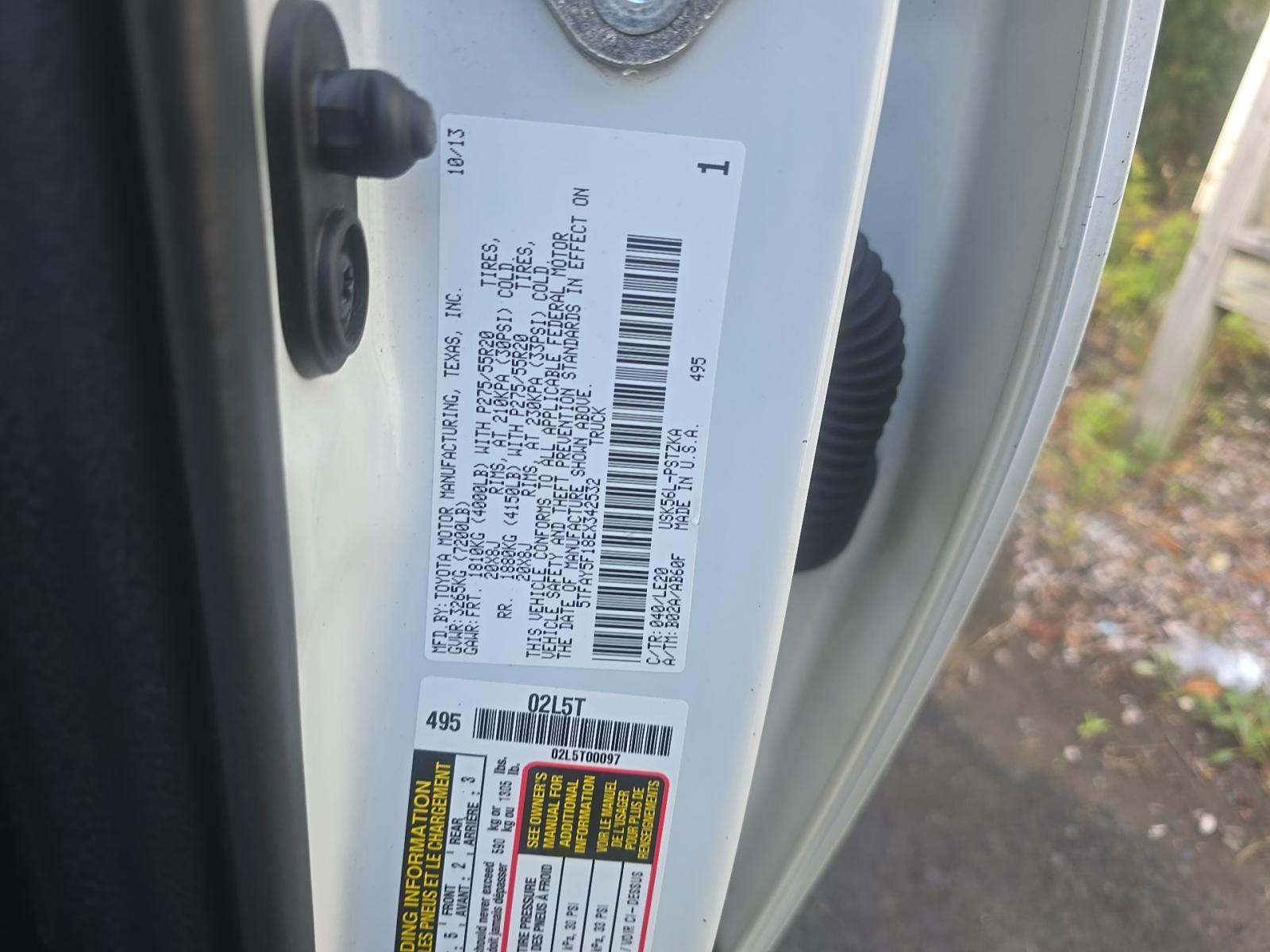 2014 Toyota Tundra Platinum AWD