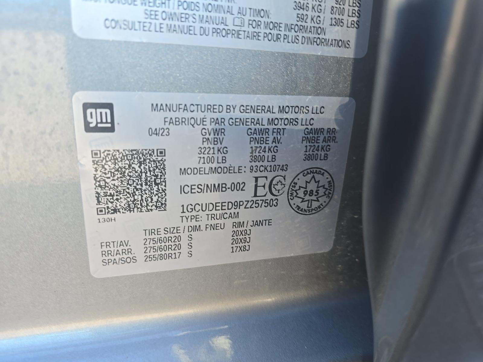 2023 Chevrolet Silverado 1500 RST AWD