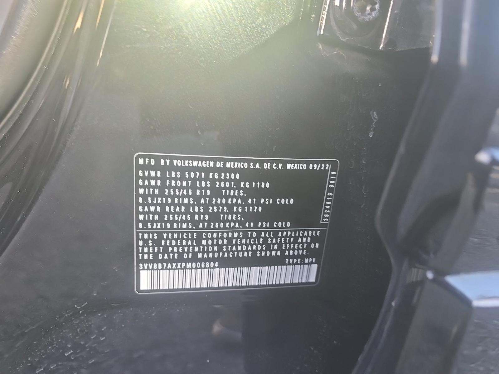 2023 Volkswagen Tiguan 2.0T SE R-Line Black AWD