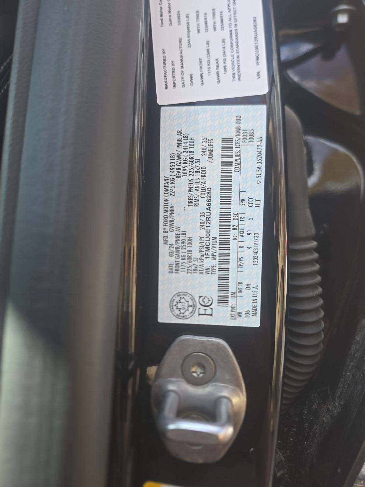 2024 Ford Escape Active SUV FWD