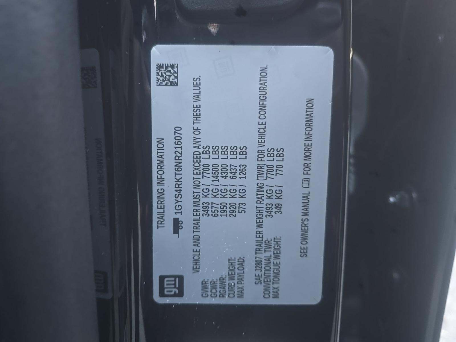 2022 Cadillac Escalade ESV Sport Platinum AWD