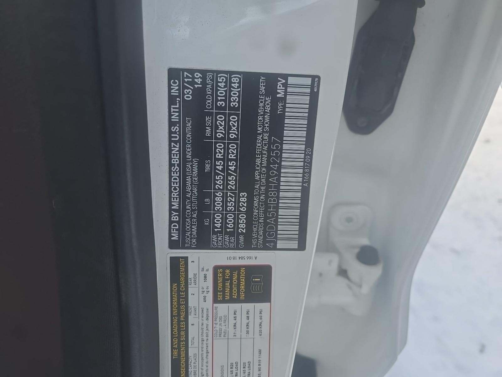 2017 Mercedes-Benz GLE GLE 350 AWD