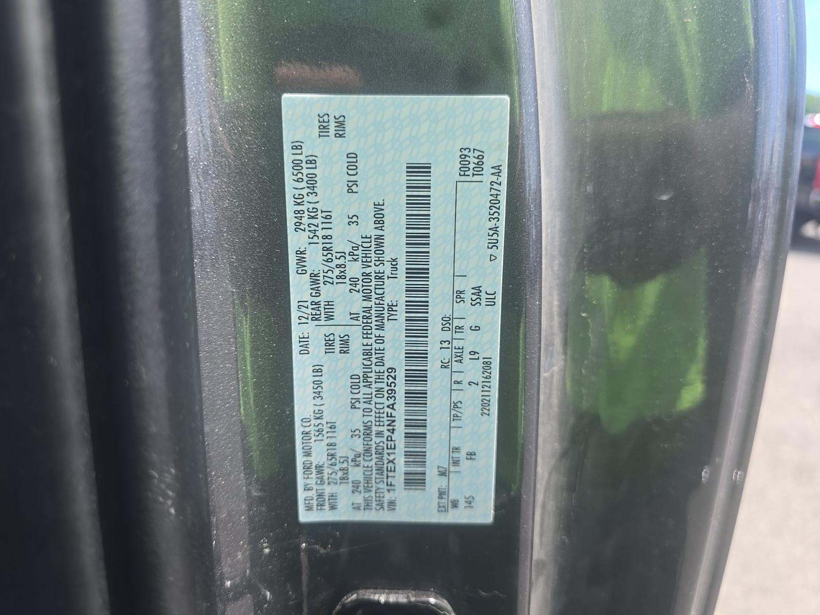 2022 Ford F-150 XLT AWD