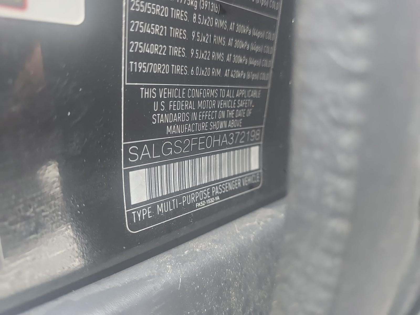 2017 Land Rover Range Rover Supercharged AWD