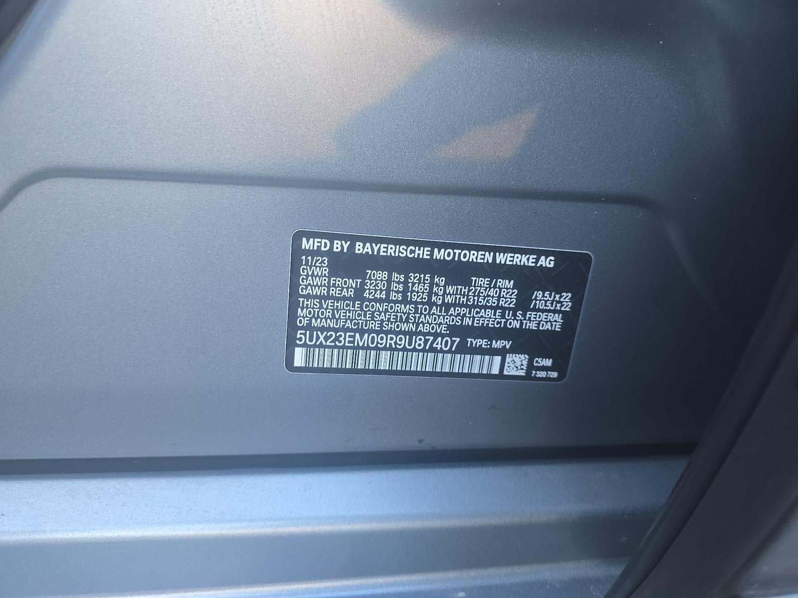 2024 BMW X7 xDrive40i AWD