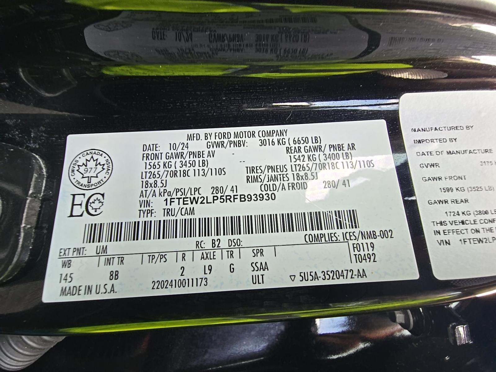 2024 Ford F-150 STX AWD