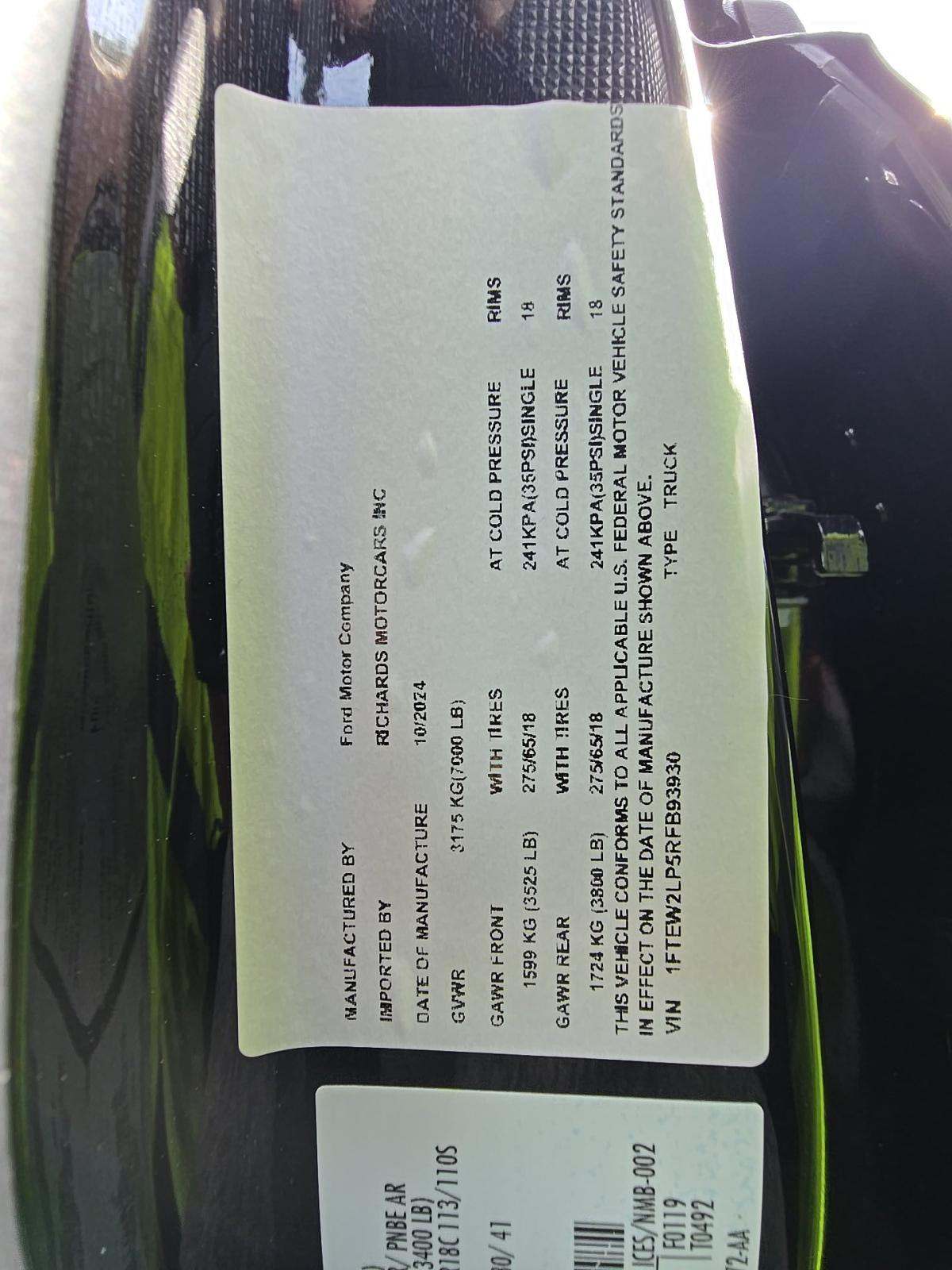 2024 Ford F-150 STX AWD