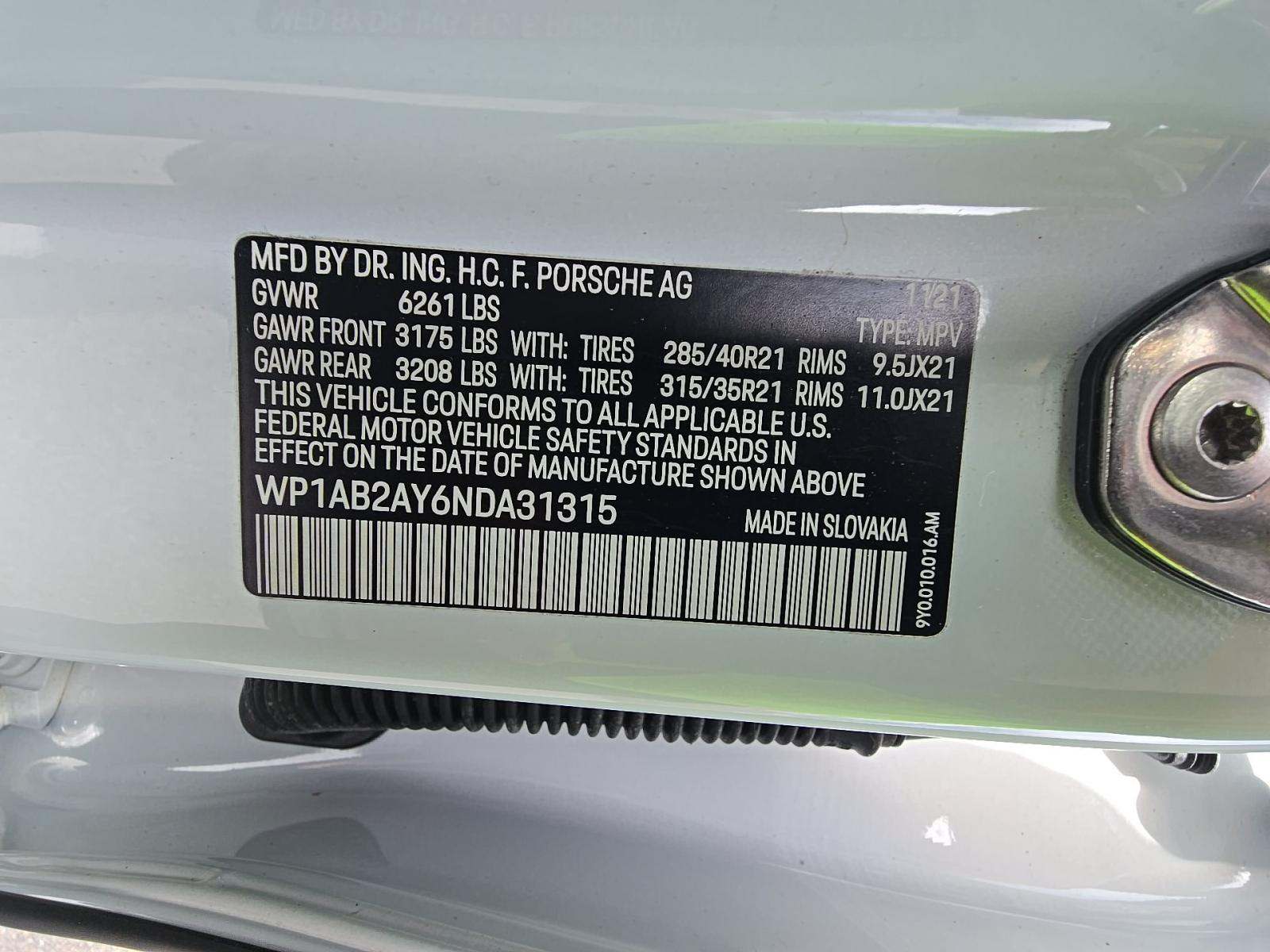 2022 Porsche Cayenne S AWD